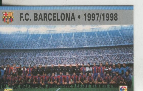 Cromo Liga 97/98: F.C.Barcelona numero 23: Equipo