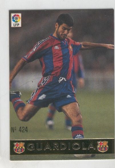 Cromo Liga 97/98: F.C.Barcelona numero 424: Guardiola