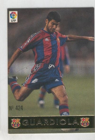 Cromo Liga 97/98: F.C.Barcelona numero 424: Guardiola