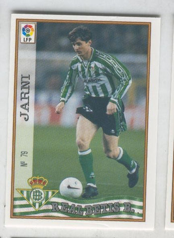 Cromo Liga 97/98: Betis numero 79: Jarni