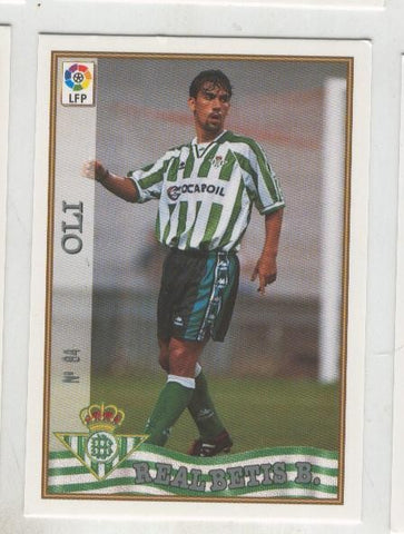 Cromo Liga 97/98: Betis numero 84: Oli