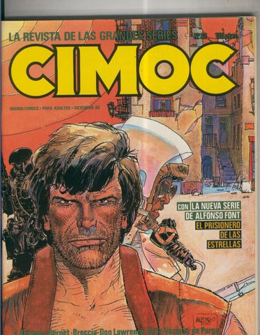 Cimoc revista numero 022: Alfonso Font, Breccia, Don Lawrence, Bermejo