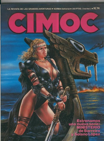 Cimoc revista numero 074: Ministerio de Barreiro y Solano Lopez