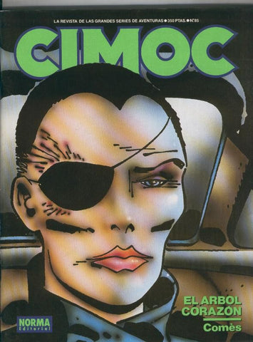 Cimoc revista numero 085: Morgan, Fronteras., El Mercenario, Spirit