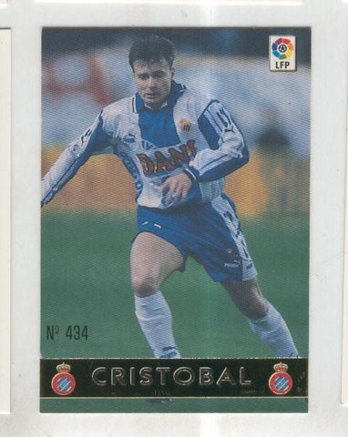 Cromo Liga 97/98: R.C.D.Espanyol numero 434: Cristobal
