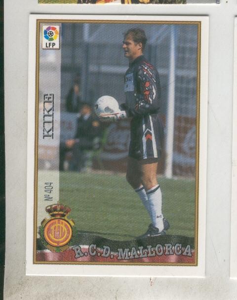 Cromo Liga 97/98: R.C.D.Mallorca numero 404: Kike