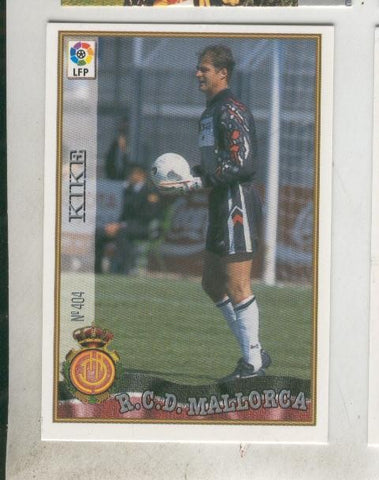 Cromo Liga 97/98: R.C.D.Mallorca numero 404: Kike