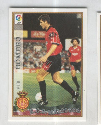 Cromo Liga 97/98: R.C.D.Mallorca numero 406: Romero