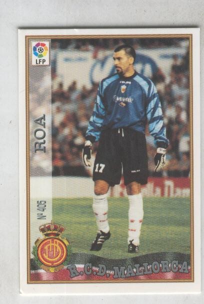 Cromo Liga 97/98: R.C.D.Mallorca numero 405: Roa