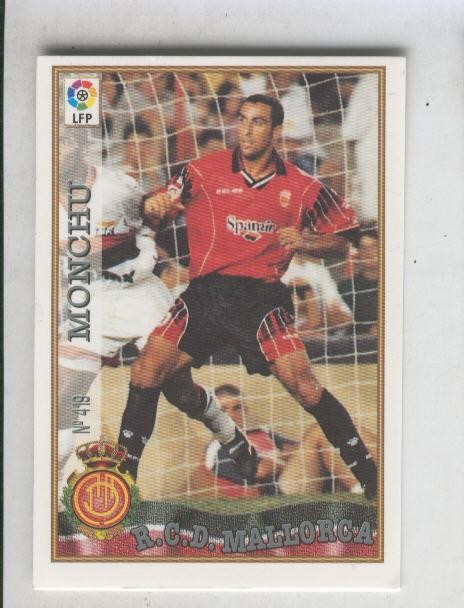 Cromo Liga 97/98: R.C.D.Mallorca numero 419: Monchu