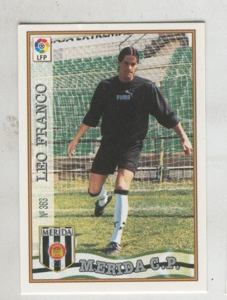 Cromo Liga 97/98: C.P.Merida numero 363: Leo Franco