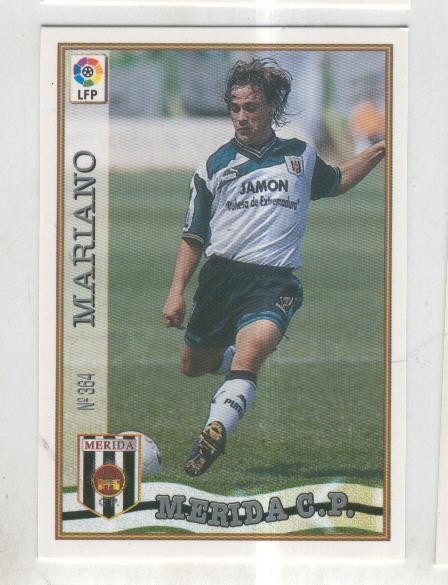 Cromo Liga 97/98: C.P.Merida numero 364: Mariano