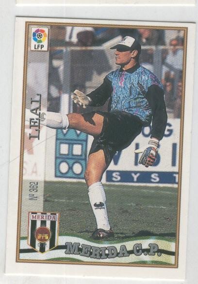 Cromo Liga 97/98: C.P.Merida numero 362: Leal