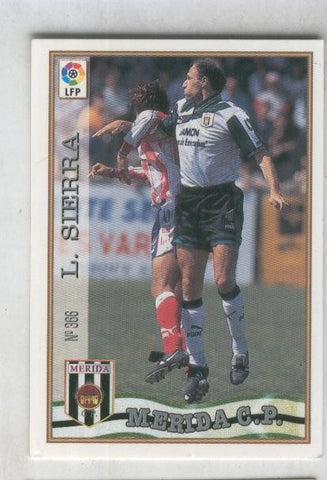 Cromo Liga 97/98: C.P.Merida numero 366: L.Sierra