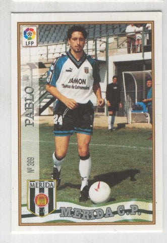 Cromo Liga 97/98: C.P.Merida numero 369: Pablo