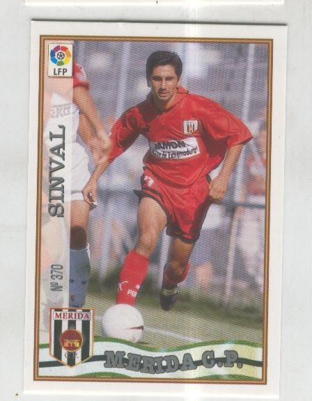 Cromo Liga 97/98: C.P.Merida numero 370: Sinval