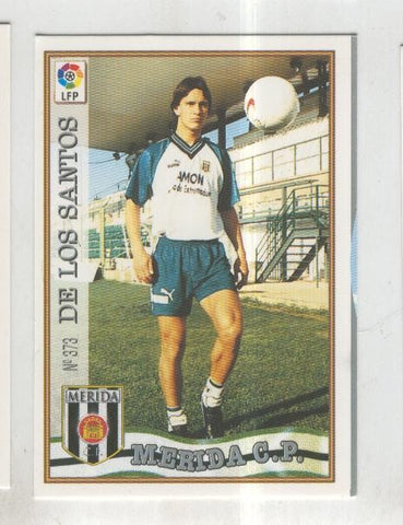 Cromo Liga 97/98: C.P.Merida numero 373: De los santos