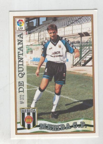 Cromo Liga 97/98: C.P.Merida numero 372: De Quintana