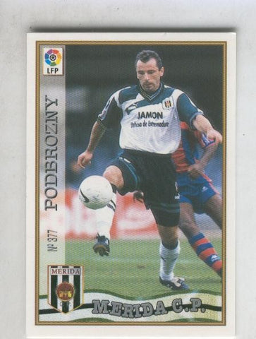 Cromo Liga 97/98: C.P.Merida numero 377: Podbrozny