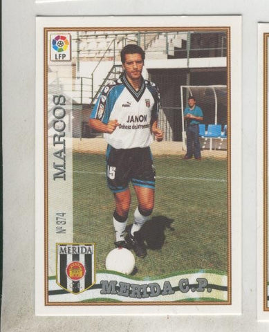 Cromo Liga 97/98: C.P.Merida numero 374: Marcos