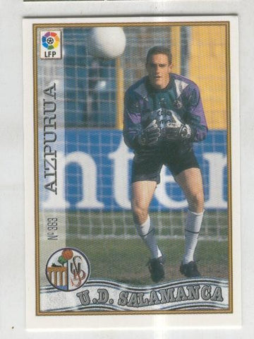 Cromo Liga 97/98: U.D.Salamanca numero 383: Aizpurua