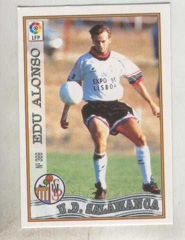 Cromo Liga 97/98: U.D.Salamanca numero 399: Edu Alonso