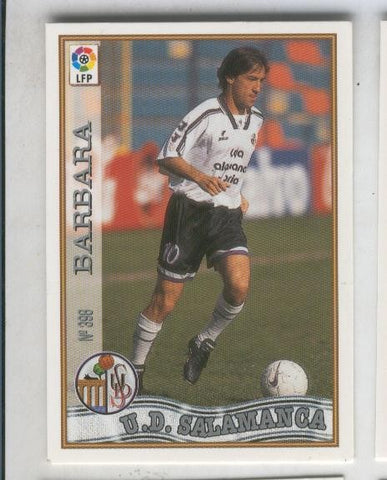 Cromo Liga 97/98: U.D.Salamanca numero 398: Barbara