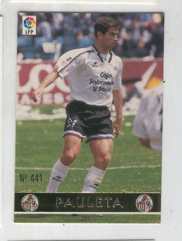 Cromo Liga 97/98: U.D.Salamanca numero 441: Pauleta