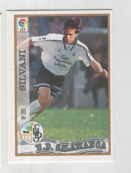 Cromo Liga 97/98: U.D.Salamanca numero 385: Silvani