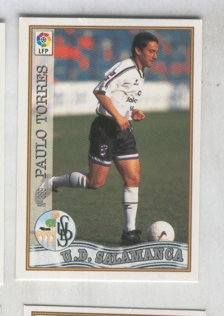 Cromo Liga 97/98: U.D.Salamanca numero 389: Paulo Torres