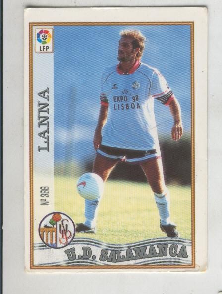 Cromo Liga 97/98: U.D.Salamanca numero 388: Lanna