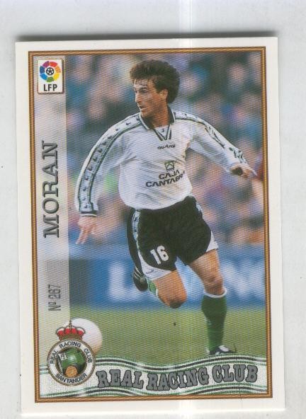 Cromo Liga 97/98: Real Racing Club numero 267: Moran
