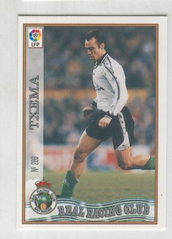 Cromo Liga 97/98: Real Racing Club numero 269: Txema