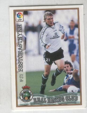 Cromo Liga 97/98: Real Racing Club numero 273: Bestchastnykh