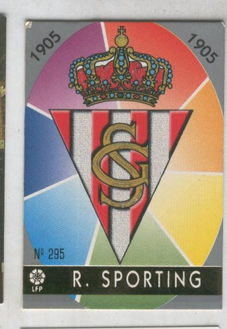 Cromo Liga 97/98: R. Sporting numero 295: Escudo