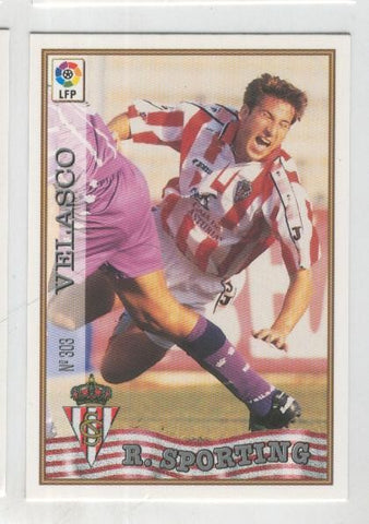 Cromo Liga 97/98: R. Sporting numero 303: Velasco