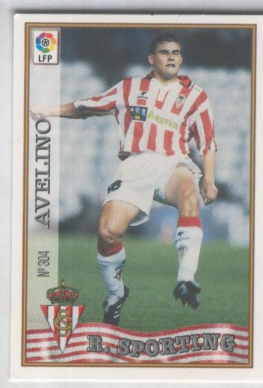 Cromo Liga 97/98: R. Sporting numero 304: Avelino