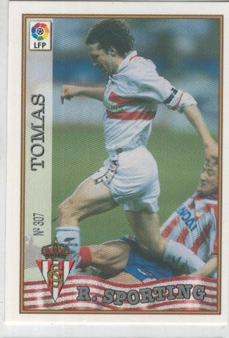 Cromo Liga 97/98: R. Sporting numero 307: Tomas