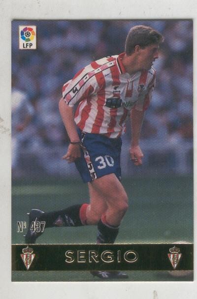 Cromo Liga 97/98: R. Sporting numero 437: Sergio