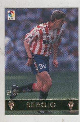 Cromo Liga 97/98: R. Sporting numero 437: Sergio