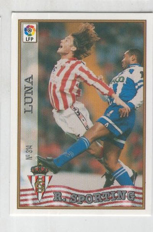 Cromo Liga 97/98: R. Sporting numero 314: Luna