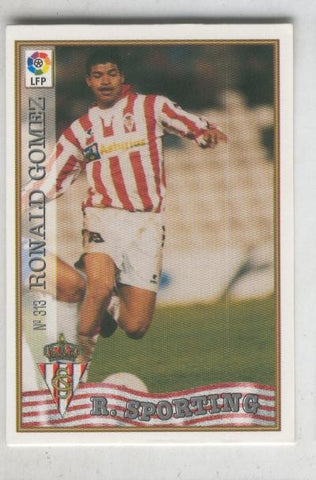 Cromo Liga 97/98: R. Sporting numero 313: Ronald Gomez