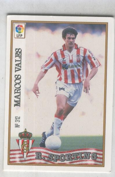 Cromo Liga 97/98: R. Sporting numero 312: Marcos Vales