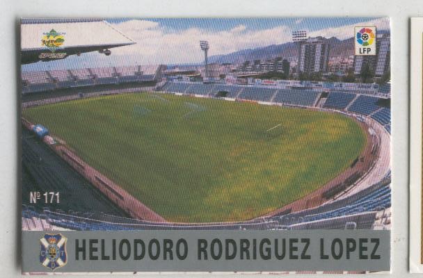 Cromo Liga 97/98: C.D.Tenerife numero 171: Heliodoro Rodriguez Lopez