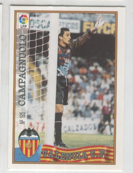 Cromo Liga 97/98: C.F.Valencia numero 195: Campagnuolo