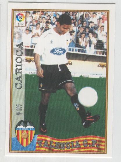 Cromo Liga 97/98: C.F.Valencia numero 205: Carioca