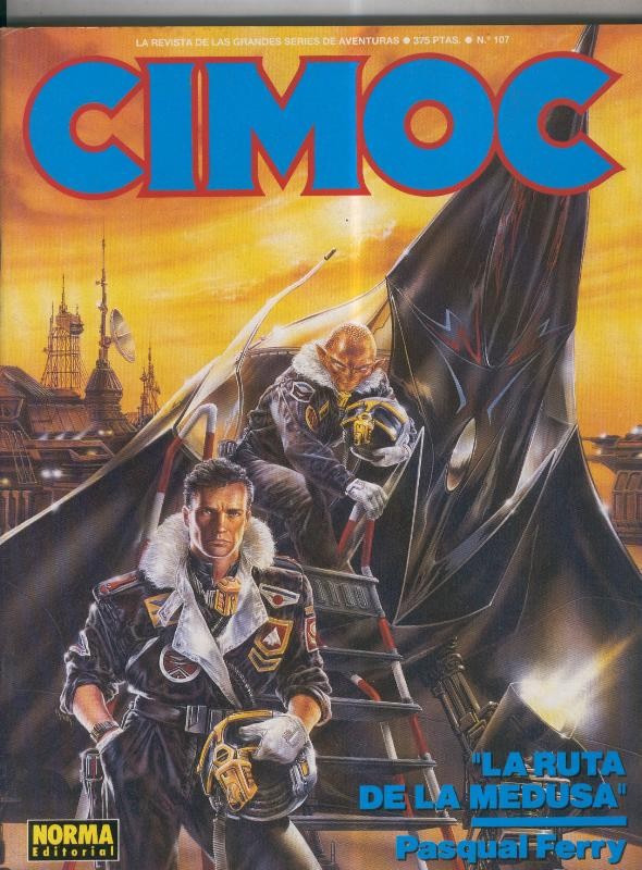 Cimoc revista numero 107: La ruta de la medusa de pascual ferry