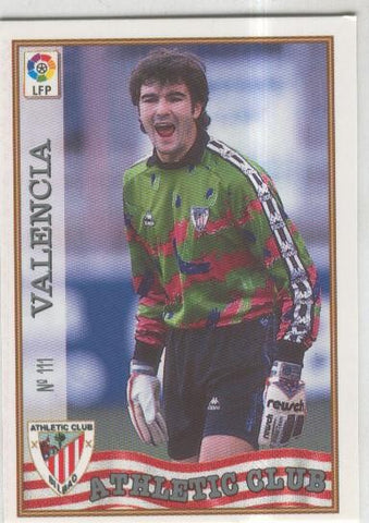 Cromo Liga 97/98: Athletic Club Bilbao numero111: Valencia