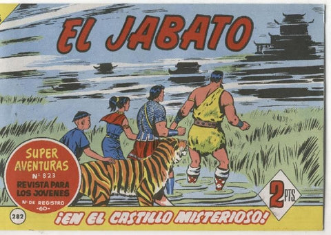 El Jabato facsimil numero 282: En el castillo misterioso