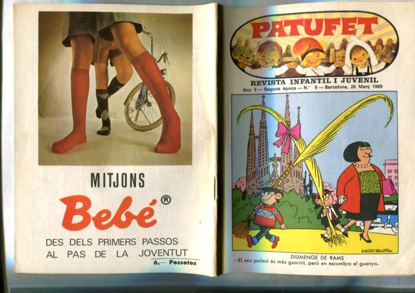 Patufet segona epoca numero 009: Els putnixelis, Jordi L'aprenent, La nuri: hi ha el pare i la mare